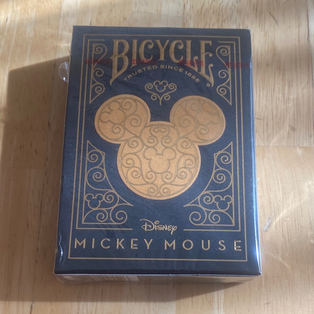 Bicycle Disney Mickey Mouse Playing Cards NIP NWT perfect for family game night